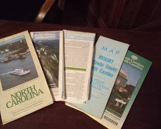 Vintage local maps