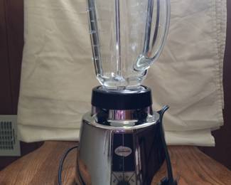 Vintage chrome Sunbeam blender