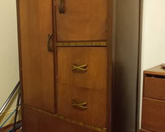 Art deco waterfall wardrobe