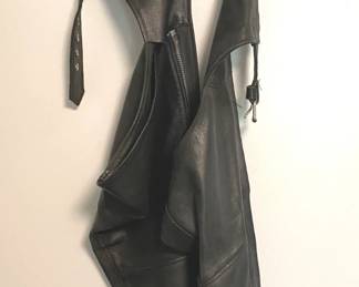 Leather Motorcycle Chaps