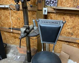 Craftsman Stool & Drill Press