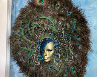 Large Feather Wall Decor