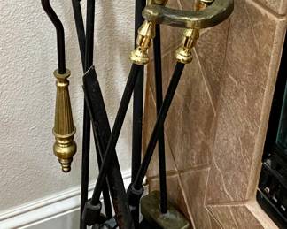 Fireplace Tool Set (Heavy Duty)