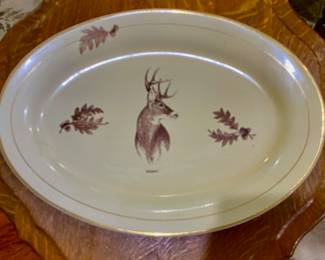Brass Pro Shop Oval Platter