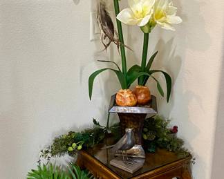 Lots of Florals, Planters and Side Tables