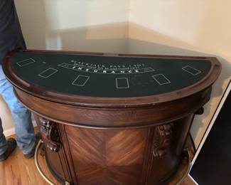 Bar with Casino Game Feature