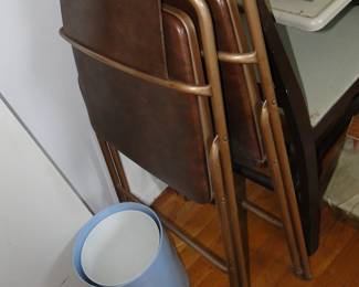 Folding chairs