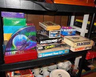 Vintage games toys