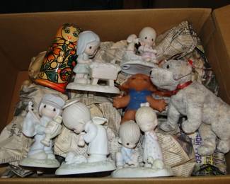 Precious Moments, Nesting Doll and more