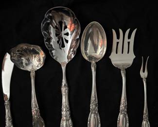Sterling serving pieces