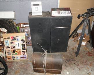 Speakers, Sewing Machine