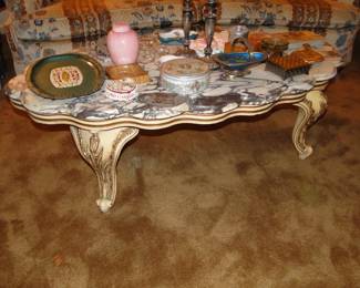 Italian Style Marble top coffee table