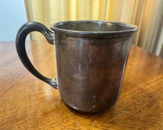 Sterling Silver Child's Cup (76gms)