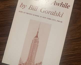"Away from Avon...for Awhile" Autographed by Bill Boralski