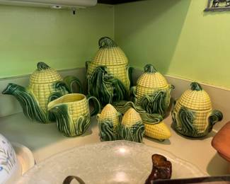 Vintage Stanfordware Corn Pottery