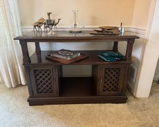Drexel Heritage 2 Door Slate Top Sideboard (44"W x 30"H x 20-1/2"D)