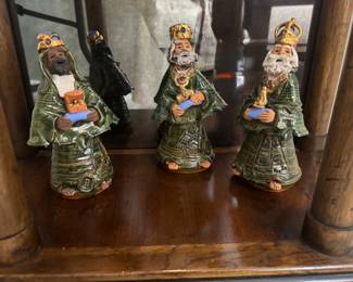 Porcelain 3 Wise Men Figurines