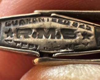 Sterling Silver Cuff Links