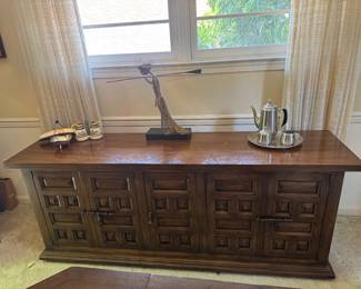 MCM Drexel Heritage Esperanto Collection 5 Door Buffet (75"W x 19"D x 30"H)
