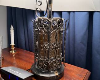 MCM Spanish Gothic Lamp