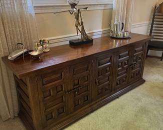 MCM Drexel Heritage Esperanto Collection 5 Door Buffet (75"W x 19"D x 30"H)