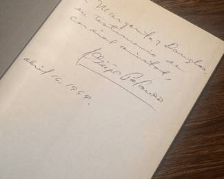 "Palabras de Nueva Esperanza" Autographed by Vicente Geigel Polanco