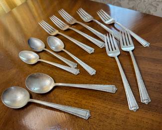 Sterling Silver Flatware (12pc-454gms)