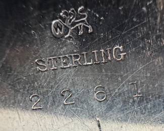 Sterling Silver Cake Plate (309gms)