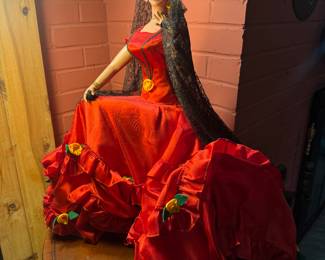 Vintage Marin Chiclana Flamenco Doll