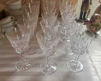 Waterford Crystal Water Glasses (18 total)