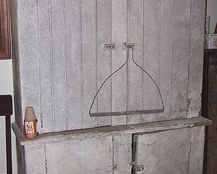 Primitive 2 pc. cupboard