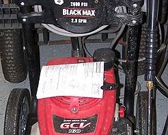 Honda power washer
