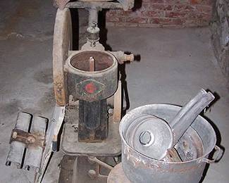 Old DeLaval No. 15 cream separator (will need to be disassembled to remove from basement)