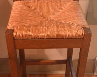 Rush seated bar height