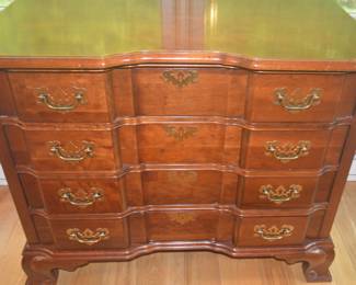 Four drawer small sideboard table