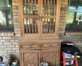 Great cabinet on patio