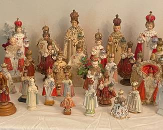 Infant Jesus of Prague statues (various sizes)