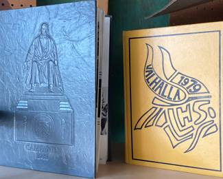 Vintage yearbooks