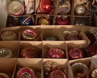 Vintage Christmas ornaments