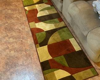 Modern Rug (92" x 26")