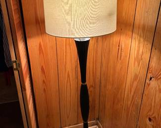 Black Decorator Floor Lamp