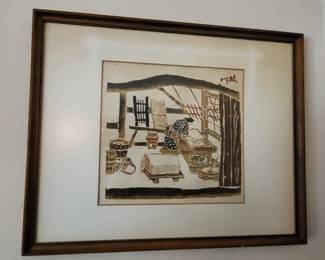 Printing press art