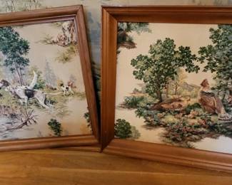 Fabric embossed art