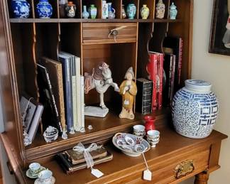 Desk with hutch