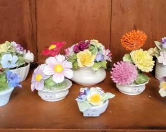 Ceramic flower decor