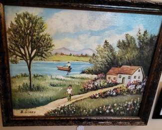 B. Schiff signed art