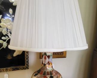 Vintage Asian lamp