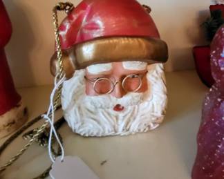 Vintage Santa purse