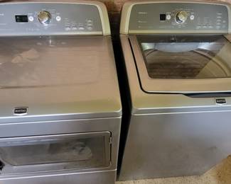 Maytag washer and dryer