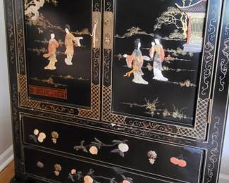 Asian liquor cabinet